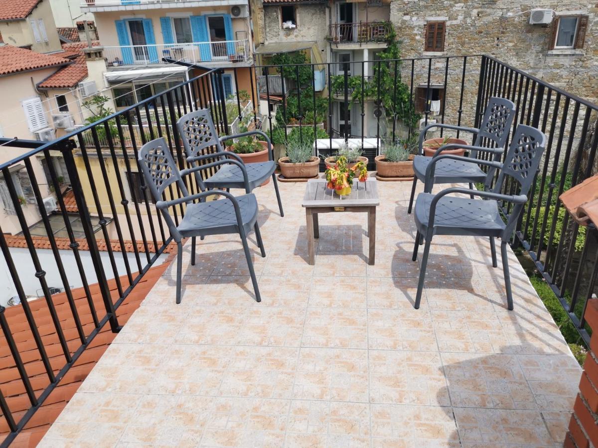Apartments Bevk Piran Bagian luar foto