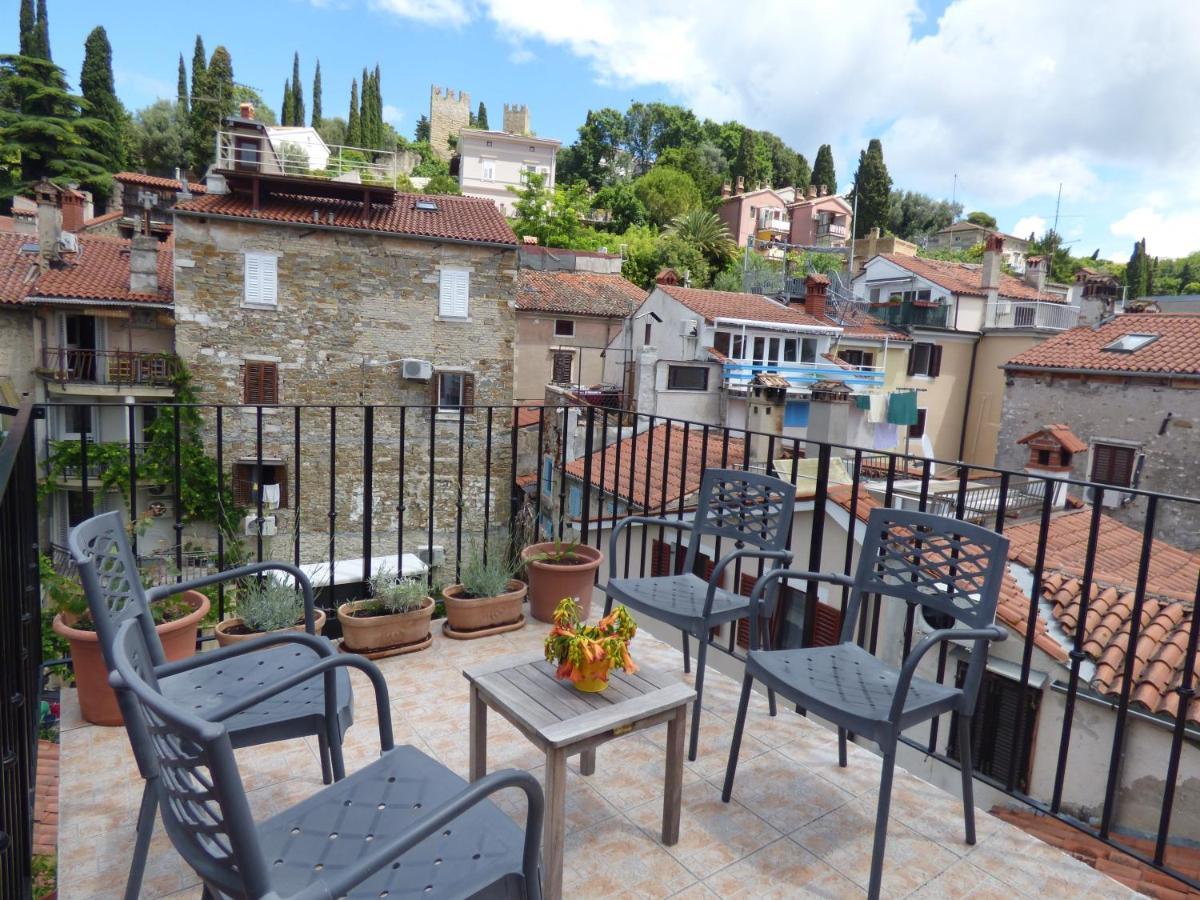 Apartments Bevk Piran Bagian luar foto